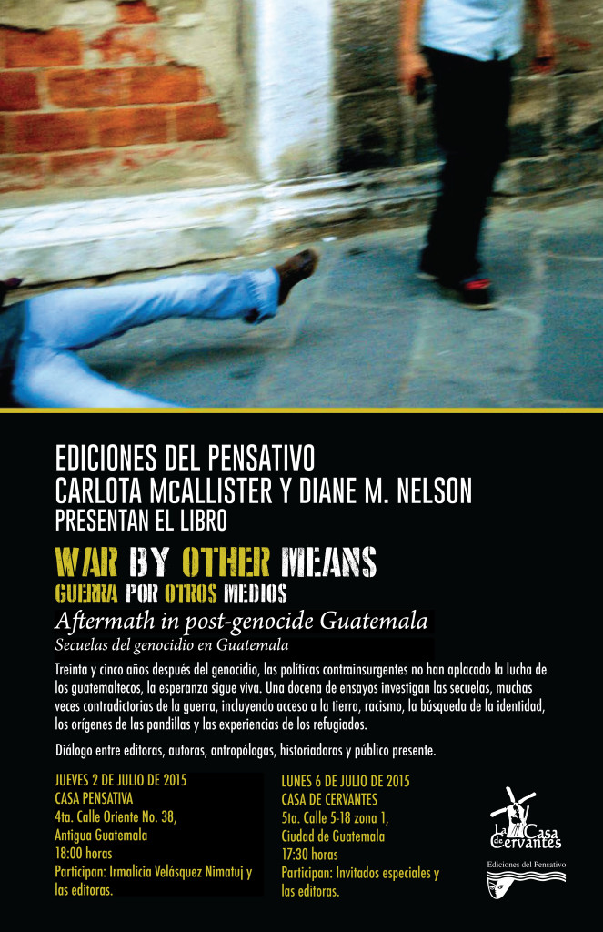 Afiche WAR BY OTHER MEANS